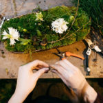 Blumendekoration Tischdekoration