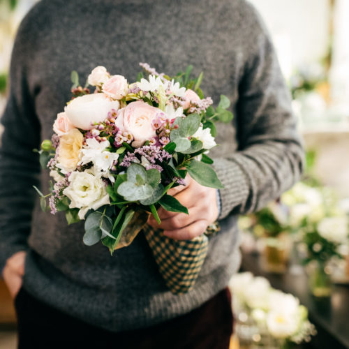 Blumengeschenk Blumenstrauss