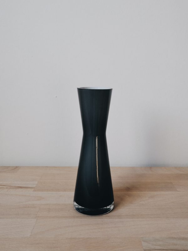 Vase Puccini, grau, von Leonardo