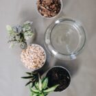 Tiny-Garden Pflanzgefäß, Komplett Set, DIY