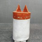 Handgefertigte Fuchsvase, herb etliche Blumenvase zur Dekoration