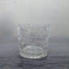 Teelichtglas in Crackle-Optik